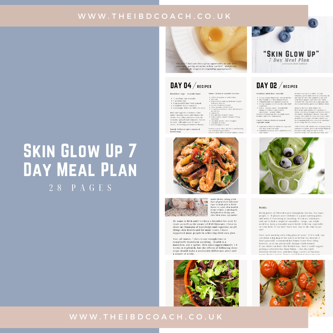 Skin Glow Up - 7 Day Meal Plan